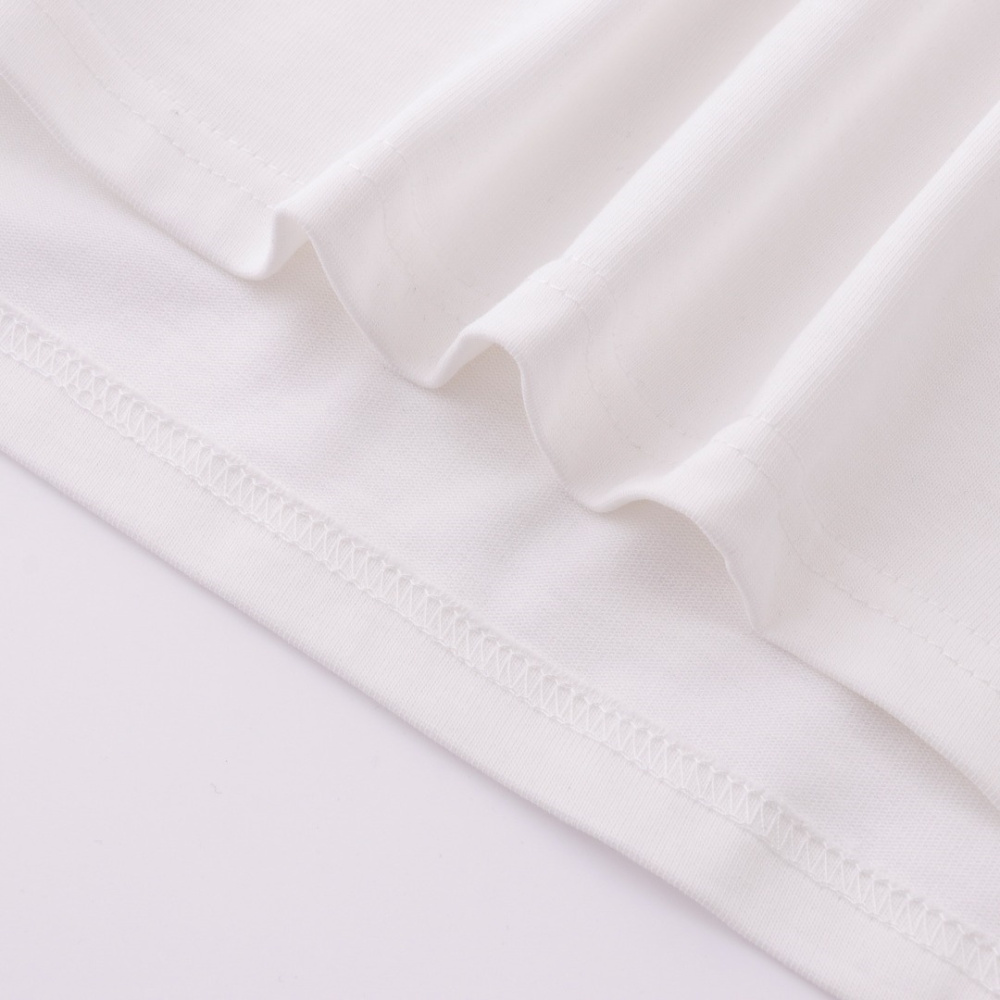 高仿LV*SS24Nigo系列1AFR0023小老虎刺繡T恤白色