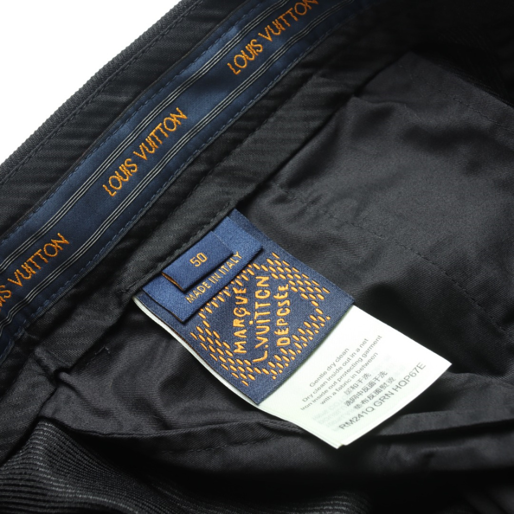 高仿LV*1AFR0020春秋季度休閒西褲黑色