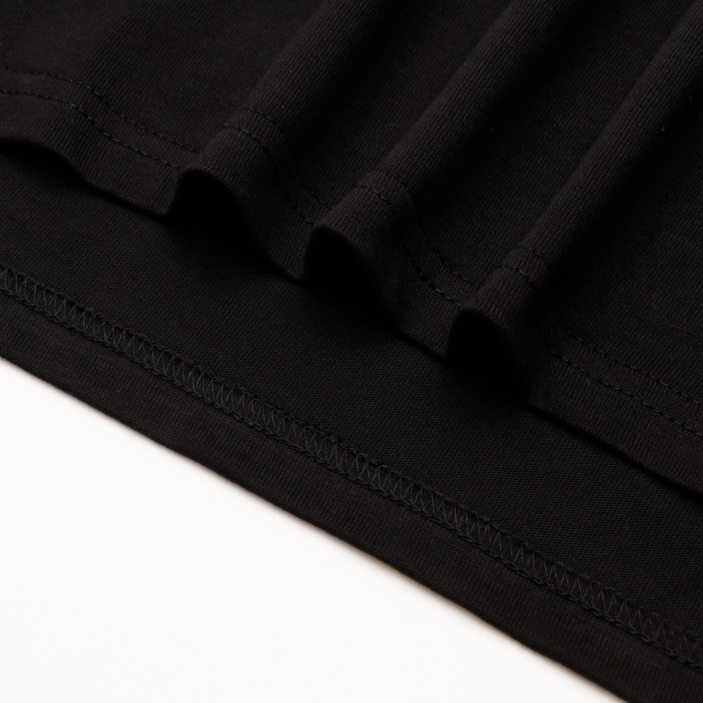 高仿LV*SS24Nigo系列1AFR0024小老虎刺繡T恤黑色