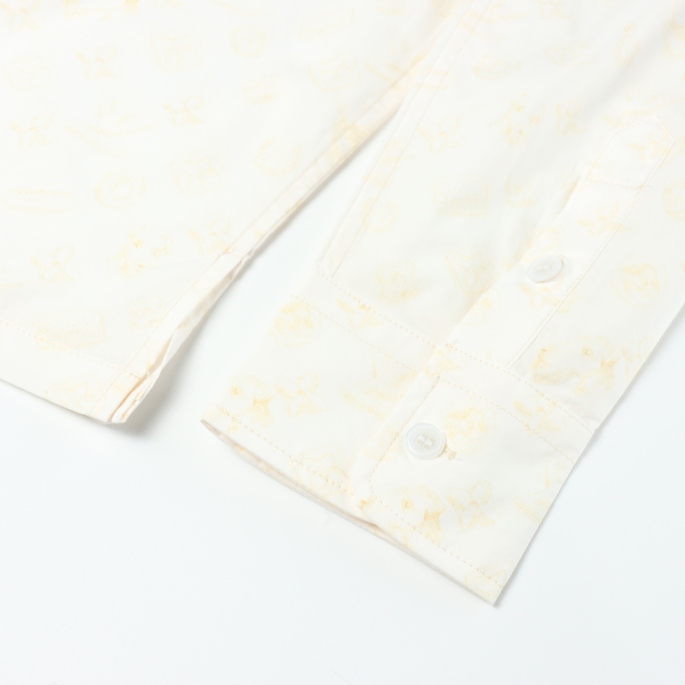 高仿LV*SS24系列1AFPZW聯名款長袖襯衫白色