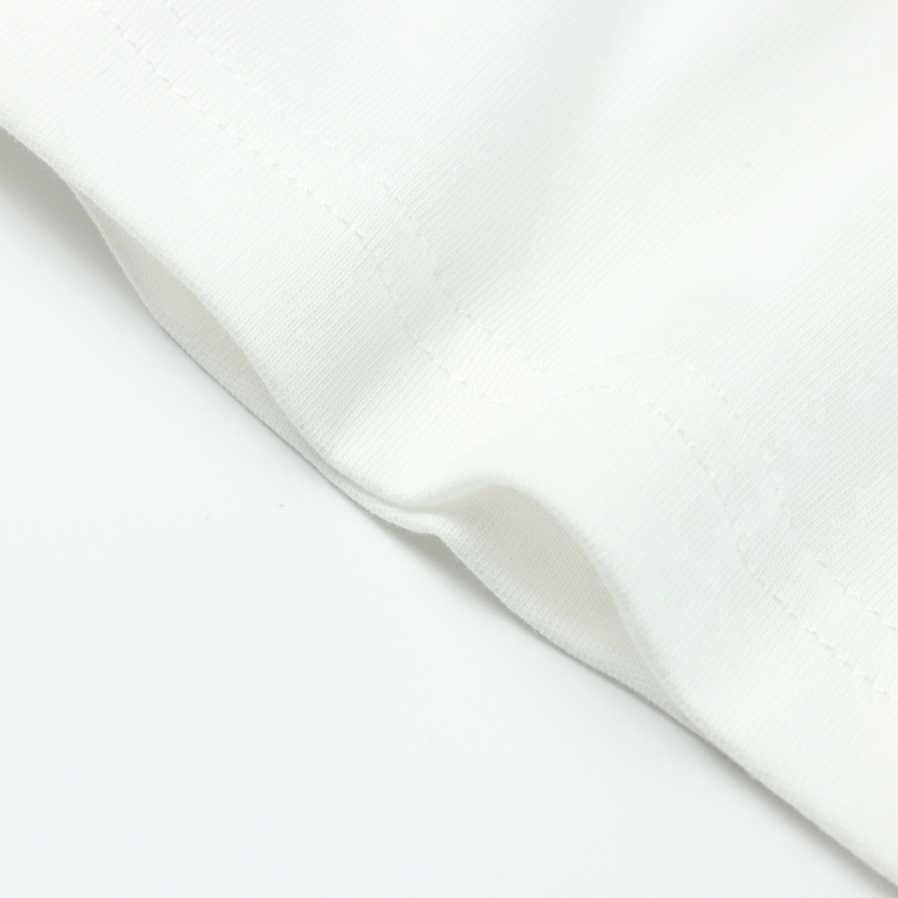 高仿LV*1AFR0041花卉刺繡T恤白色