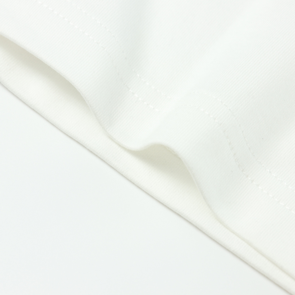 高仿LV*1AFR0039拖鞋麂皮貼佈T恤白色