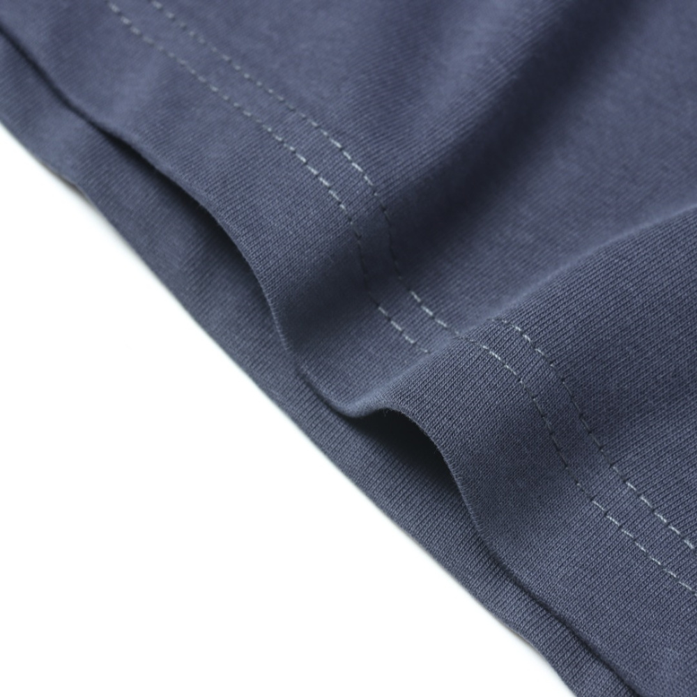 高仿LV*1AFR0030滿印塗層LOGOT恤藏藍