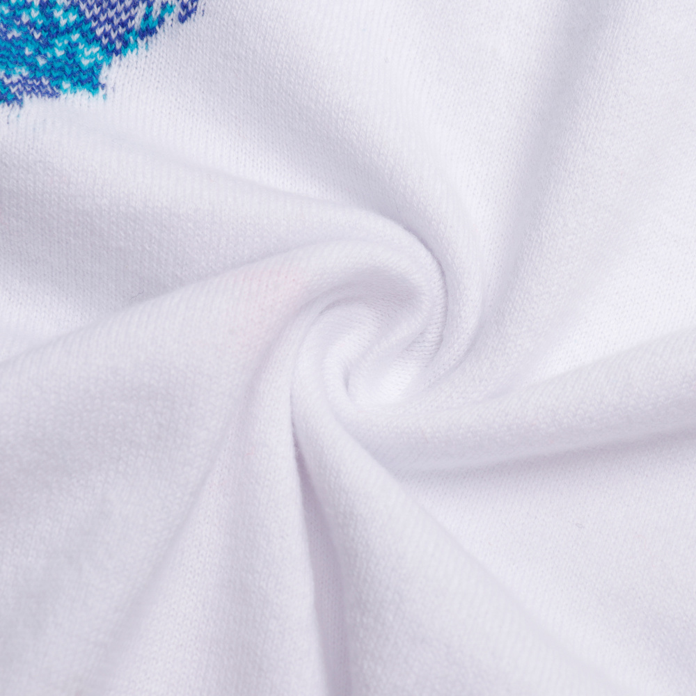 高仿LV*SS21系列1A8QWA水墨渲染刺繡T恤白色