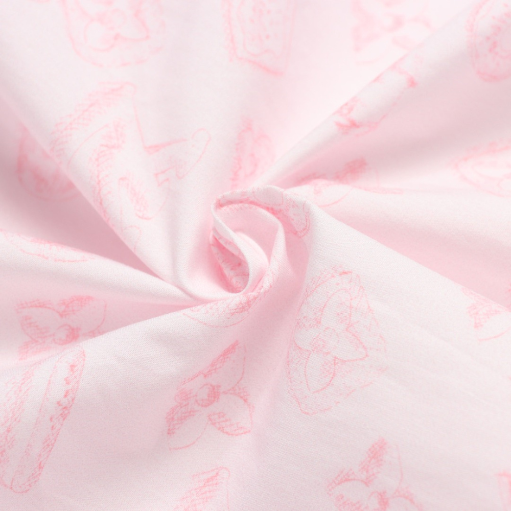 高仿LV*SS24系列1AFQ05聯名款長袖襯衫粉色