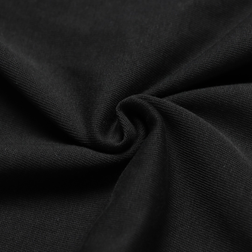 高仿LV*1AFR0042花卉刺繡T恤黑色