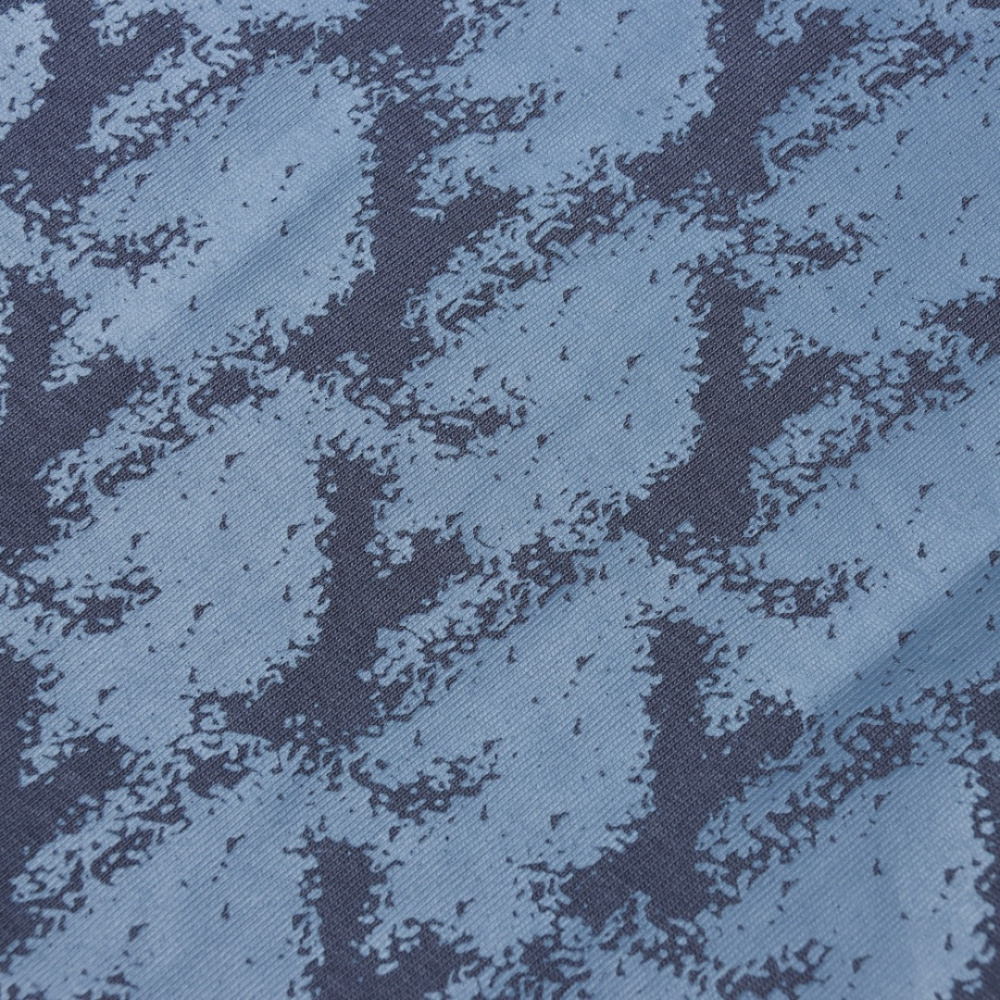 高仿LV*1AFR0030滿印塗層LOGOT恤藏藍