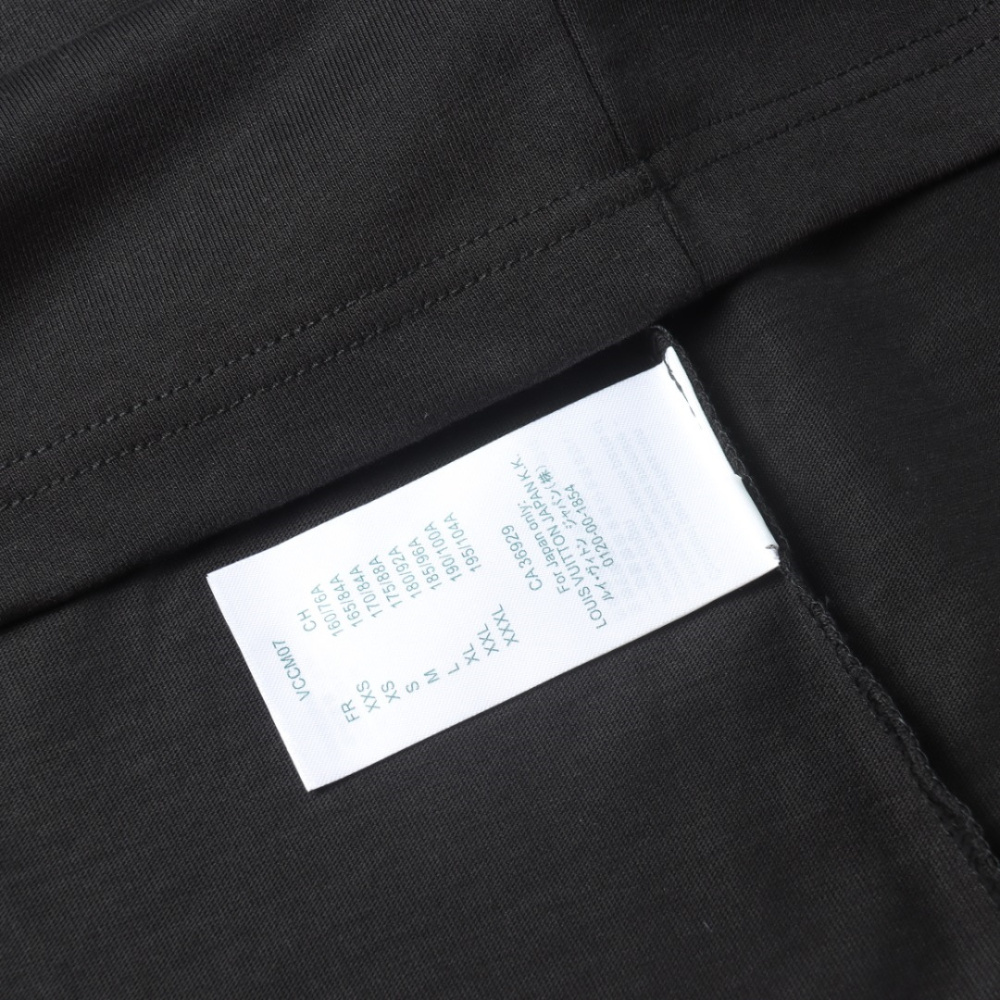 高仿LV*1854系列1AFR0044休閒短袖T恤黑色