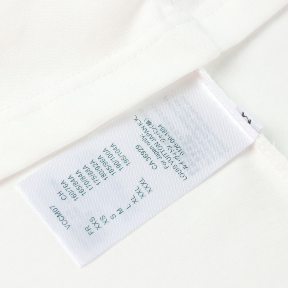 高仿LV*1854系列1AFR0043休閒短袖T恤白色