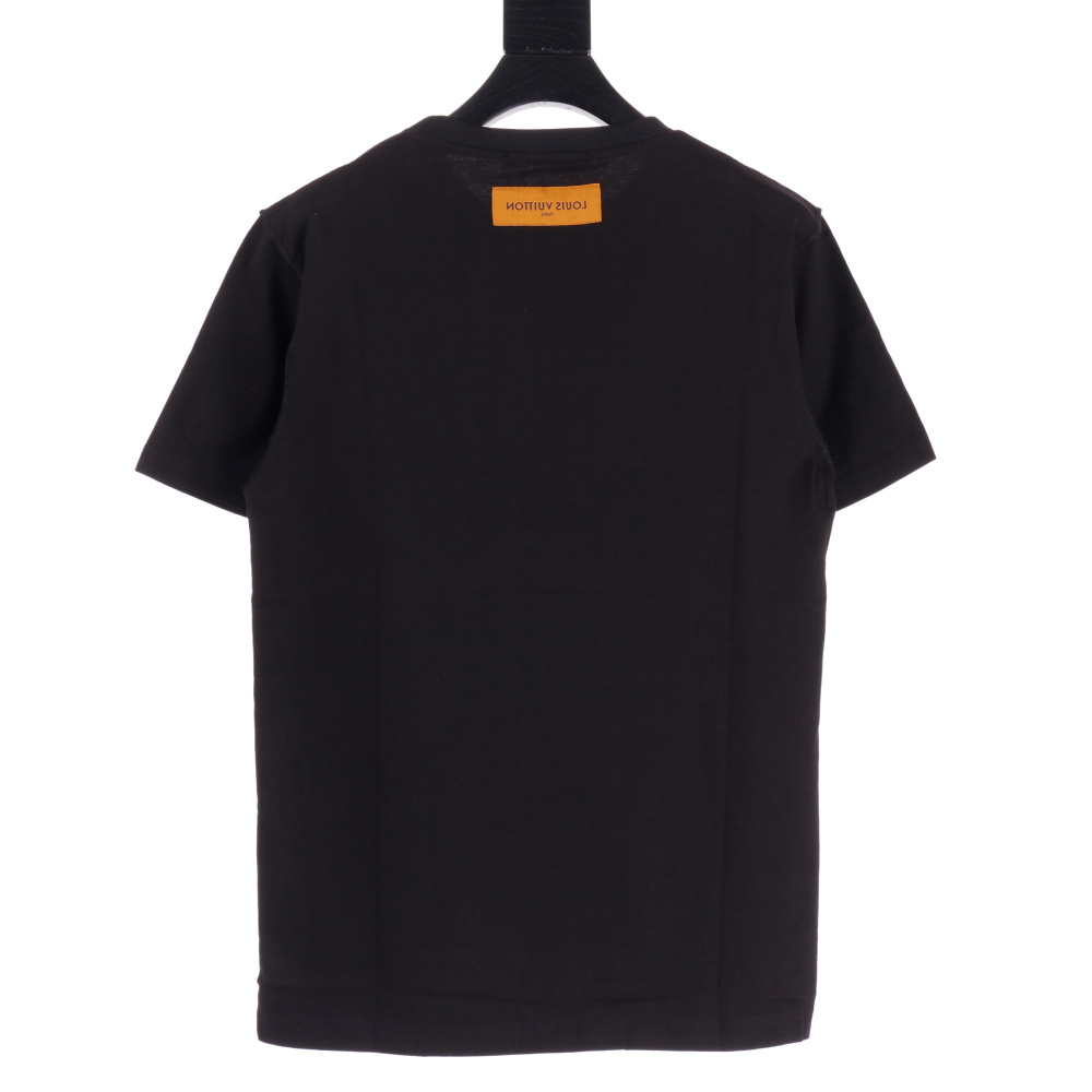 高仿LV*SS22系列1A8GV6多結構LOGOT恤黑色