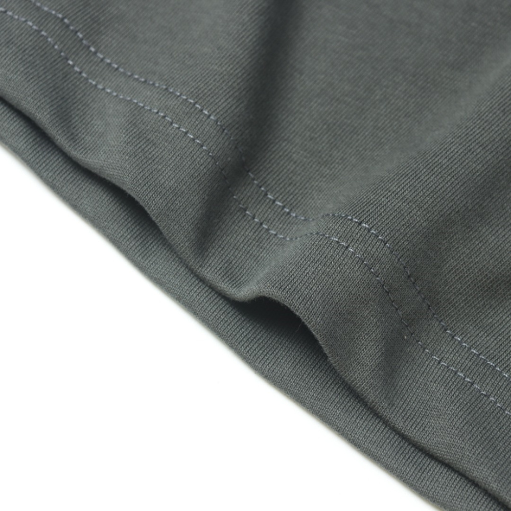 高仿LV*1AFR0046壓膠字母短袖T恤深灰