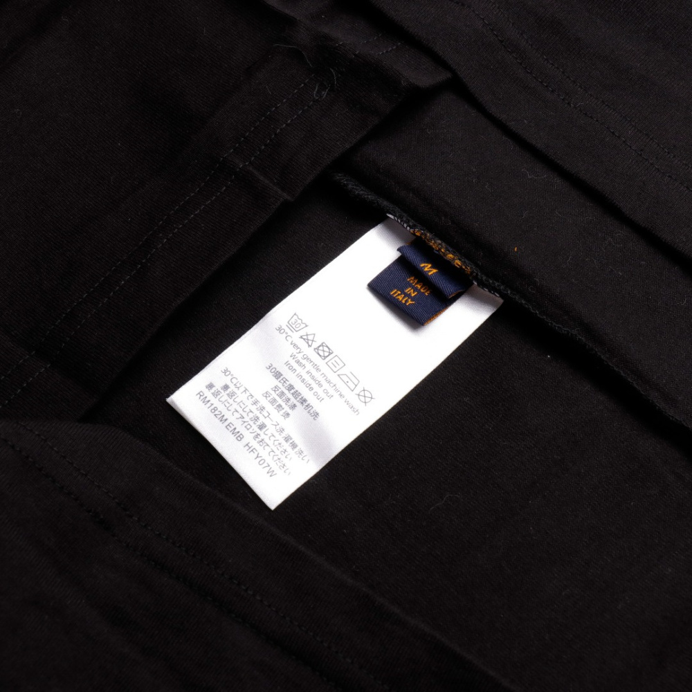 高仿LV*SS22系列1A8GV6多結構LOGOT恤黑色