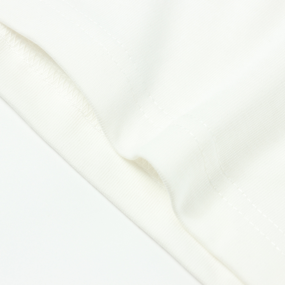 高仿LV*1AFR0048塗層LOGO短袖T恤白色