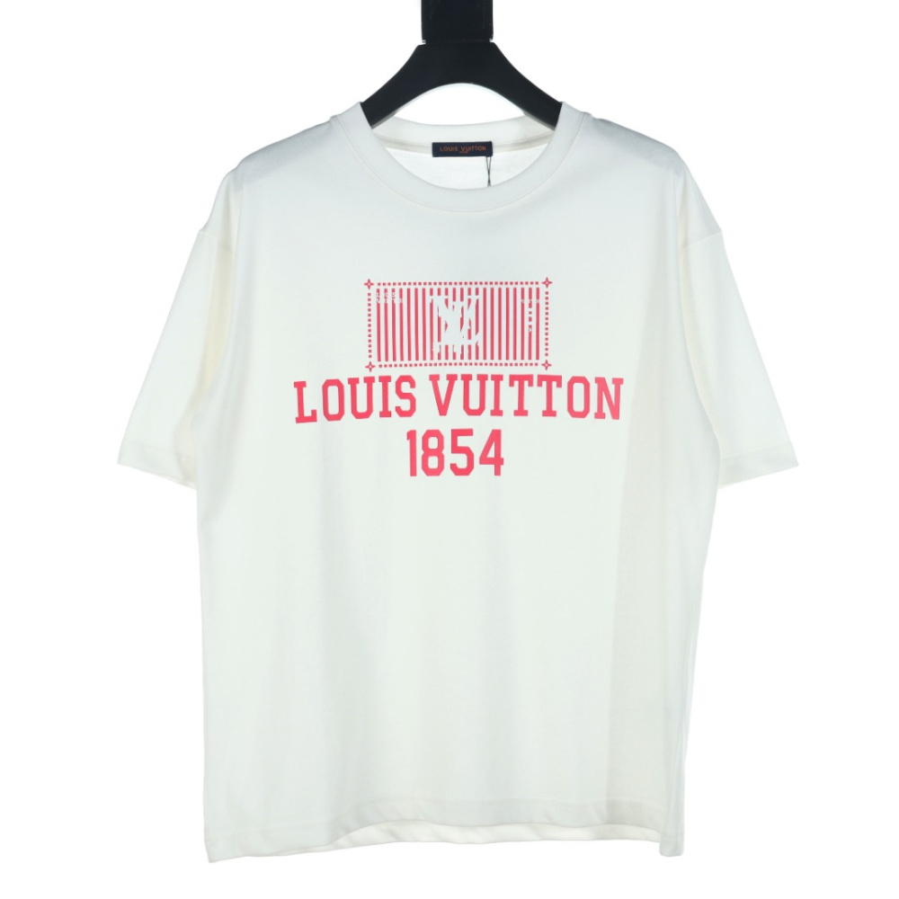 高仿LV*1854系列1AFR0043休閒短袖T恤白色