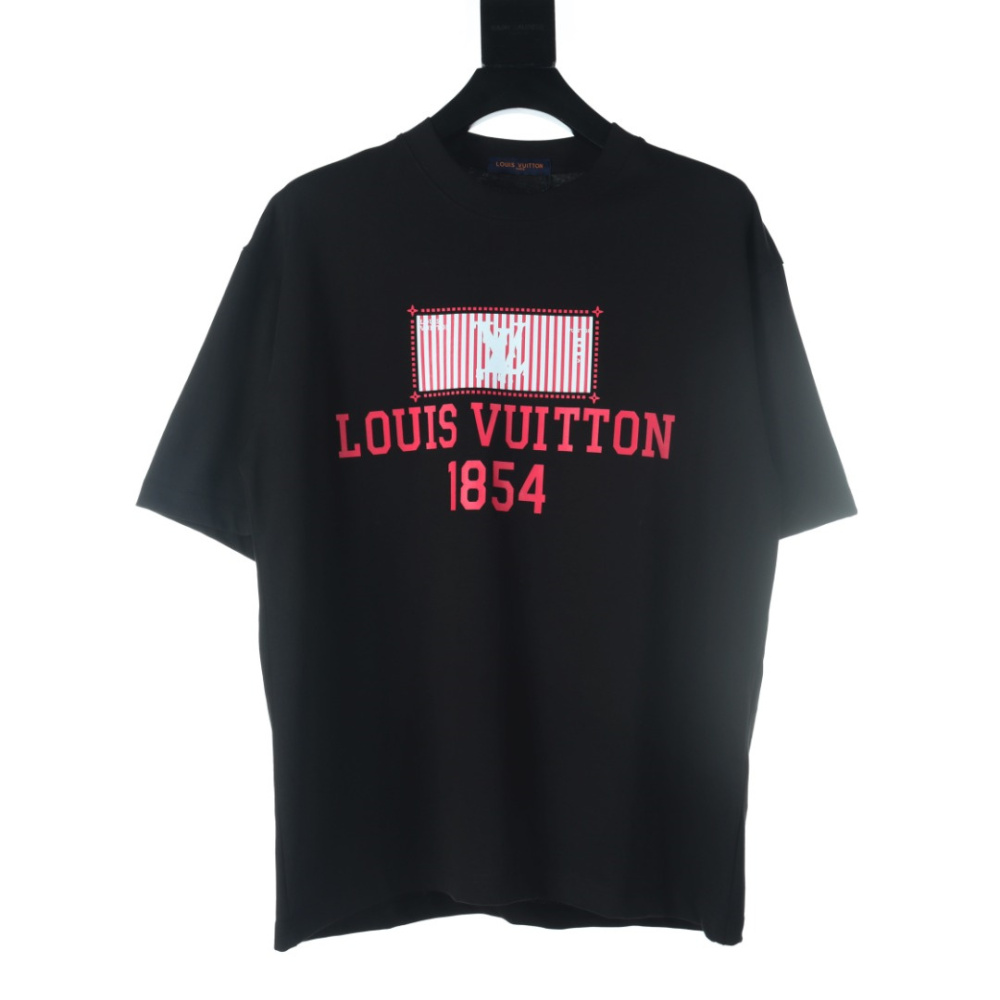 高仿LV*1854系列1AFR0044休閒短袖T恤黑色