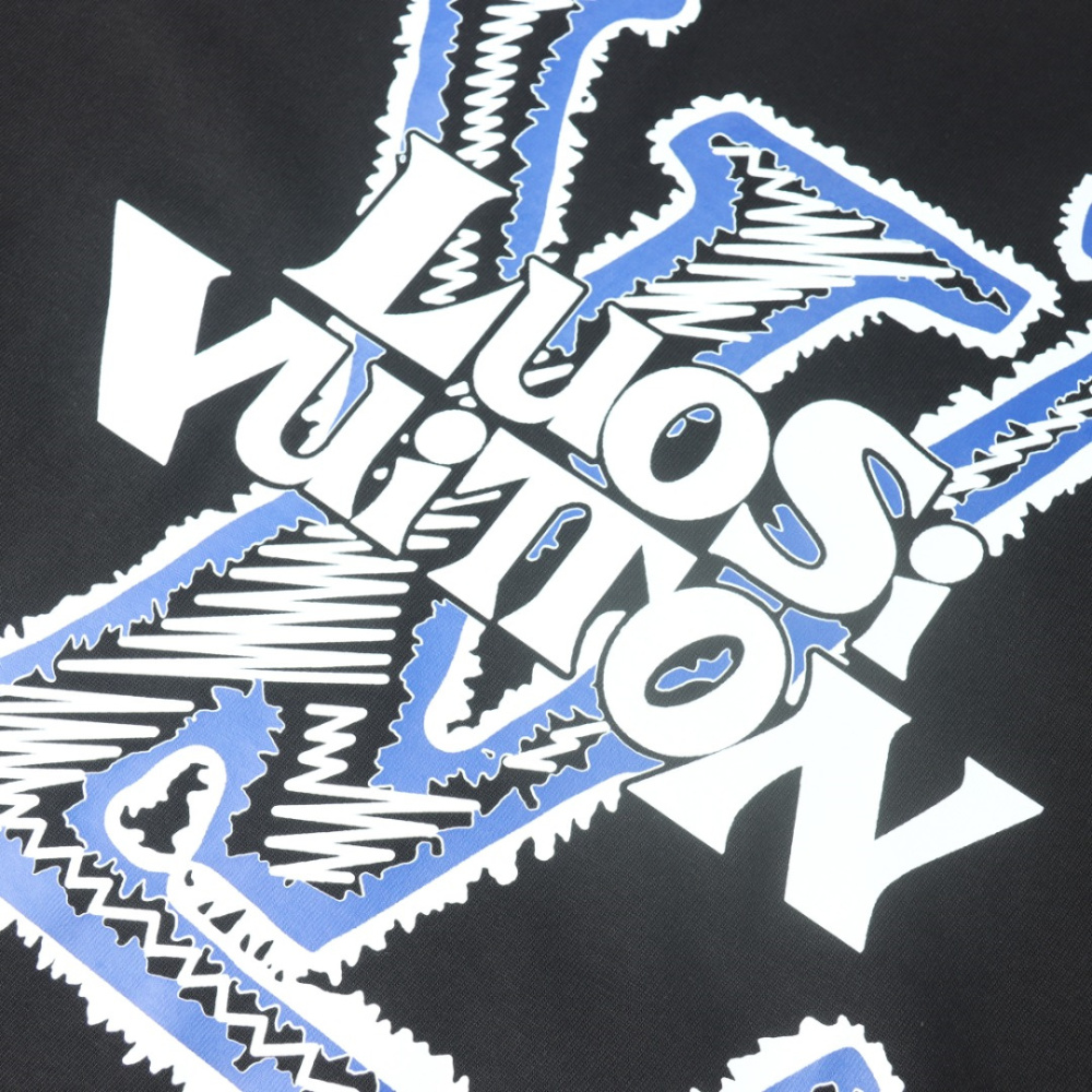 高仿LV*1AFR0049塗層LOGO短袖T恤白色