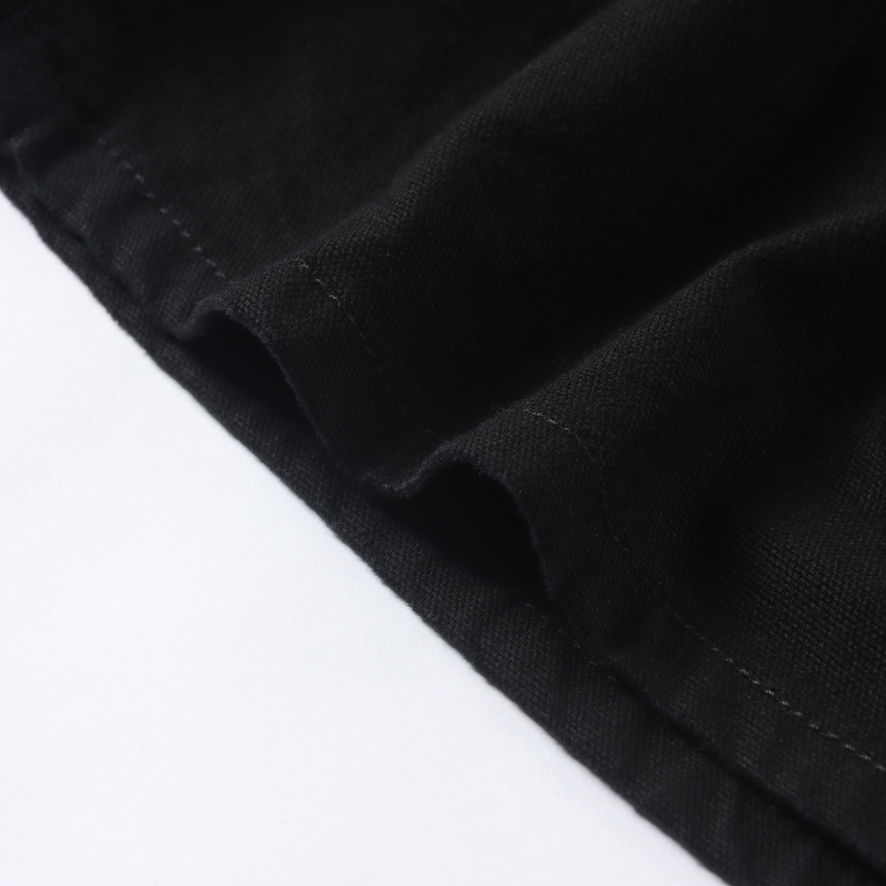 高仿LV*SS24系列1AFR0063金標LOGO工裝褲黑色