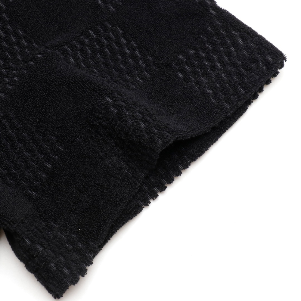 高仿LV*1AFR0056棋盤格短袖T恤黑色