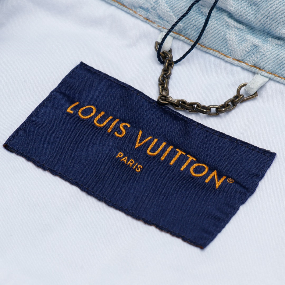 高仿LV*1AFR0064糖果繡花水泥牛仔套裝