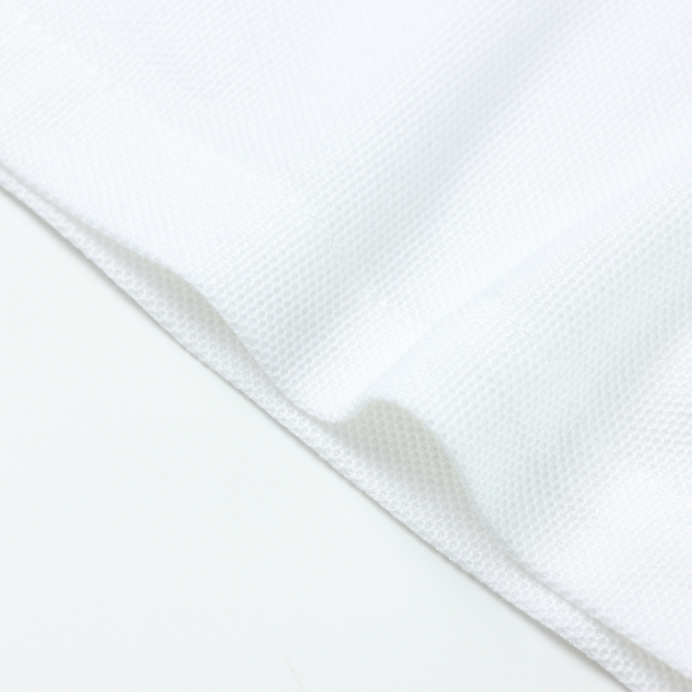 高仿LV*1AFR0069刺繡貼飾POLO衫白色