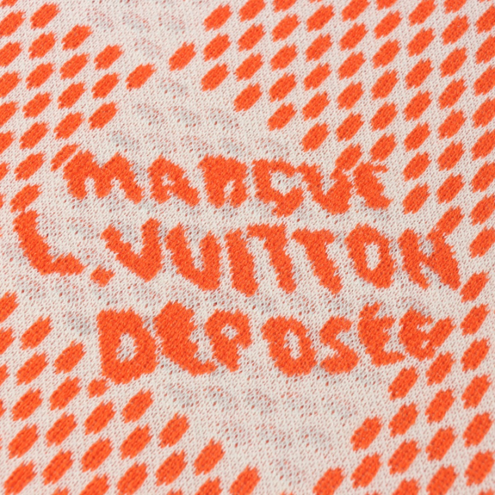 高仿LV*SS24系列1AFIXX棋盤格短袖橙紅色