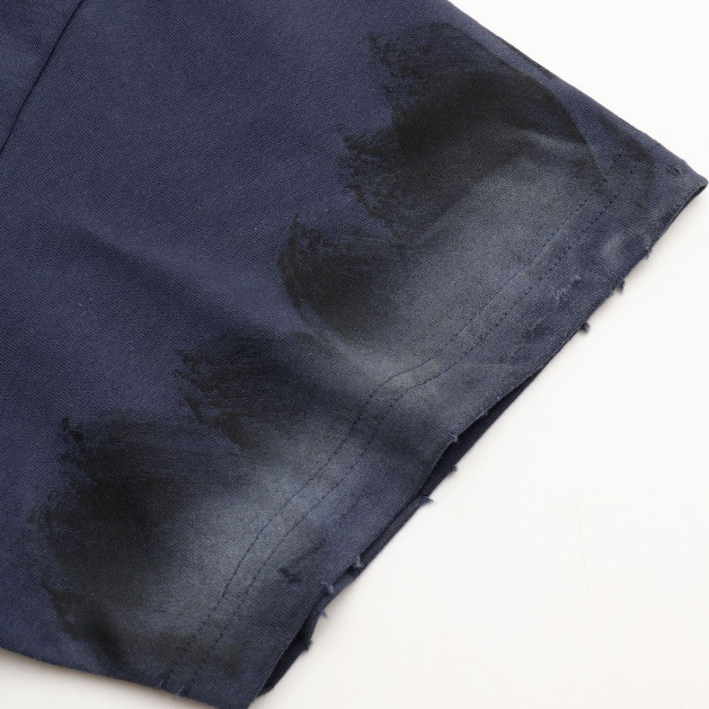 高仿Balenciaga*SS24系列787349做舊短袖T恤