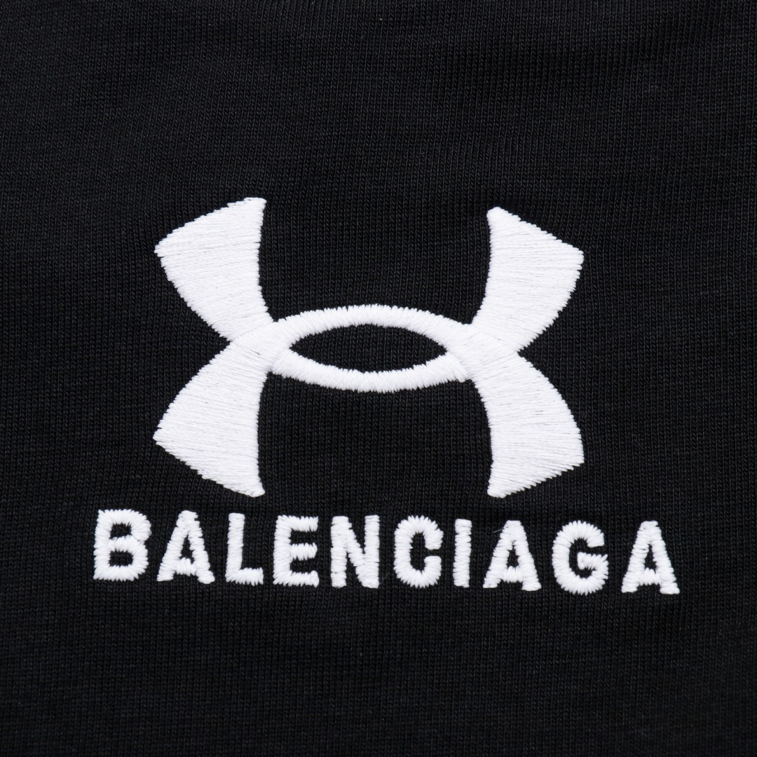 高仿Balenciaga聯名UnderArmour系列SS25款黑色