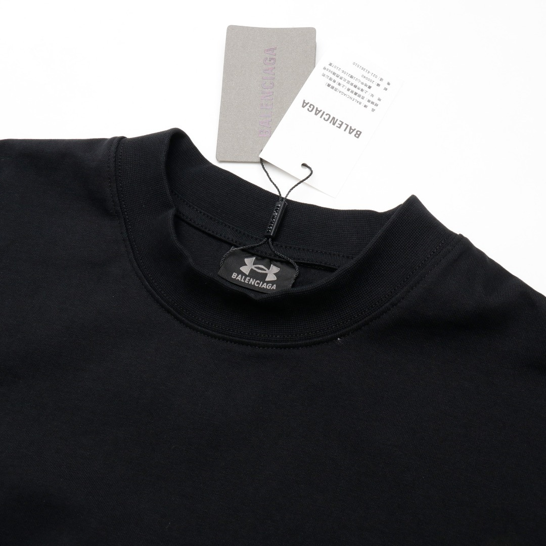高仿Balenciaga聯名UnderArmour系列SS25款黑色