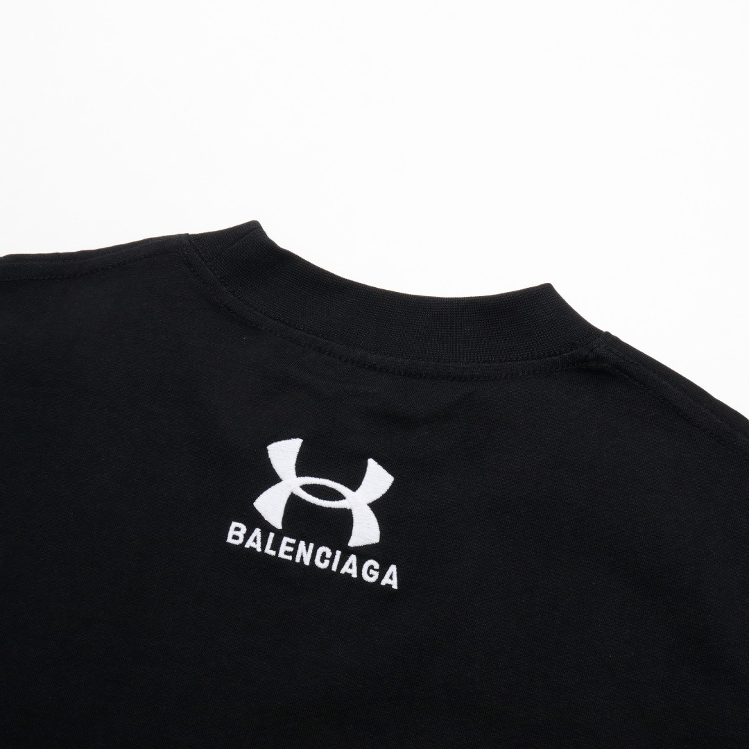高仿Balenciaga聯名UnderArmour系列SS25款黑色