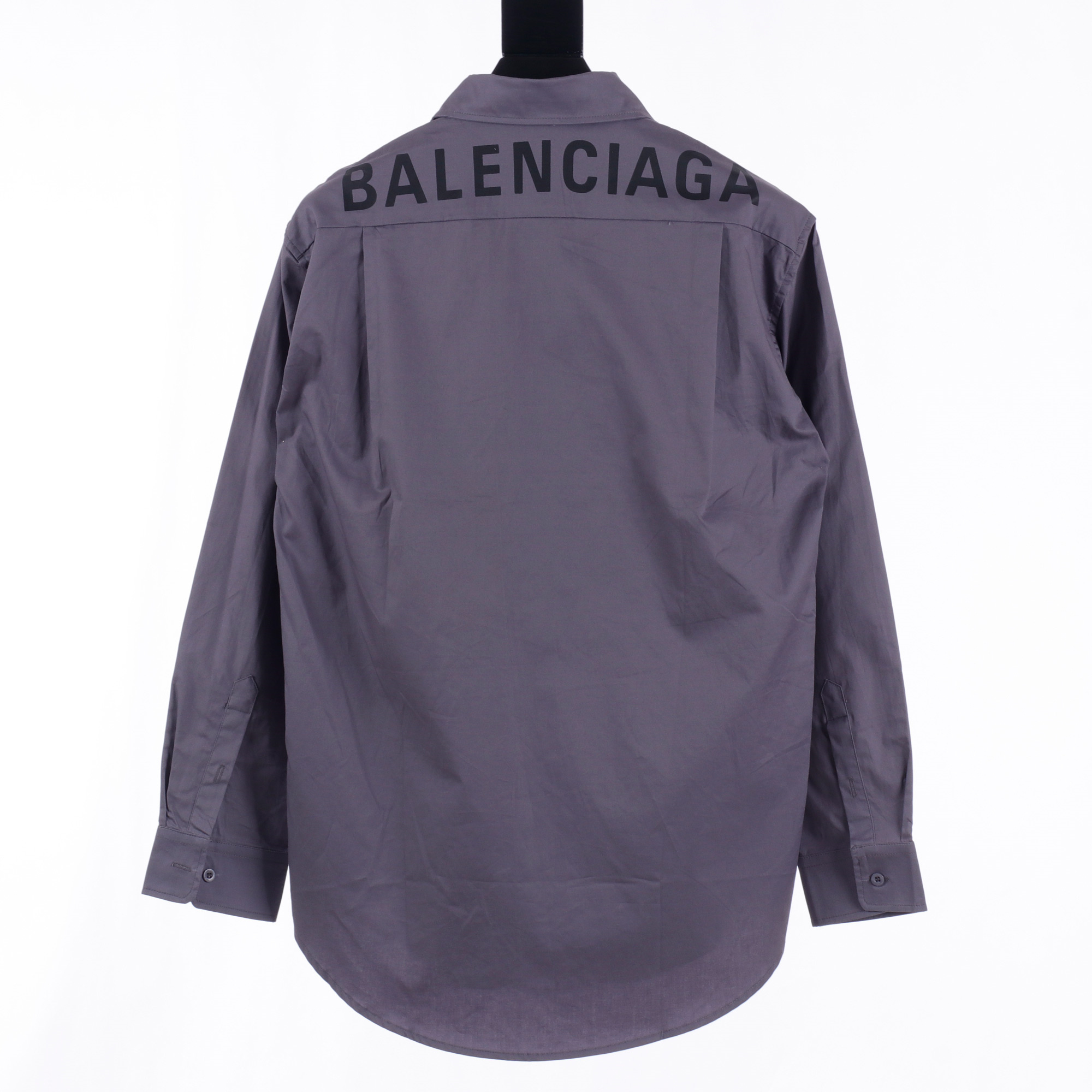 高仿Balenciaga*FW24系列671663純色長袖襯衫