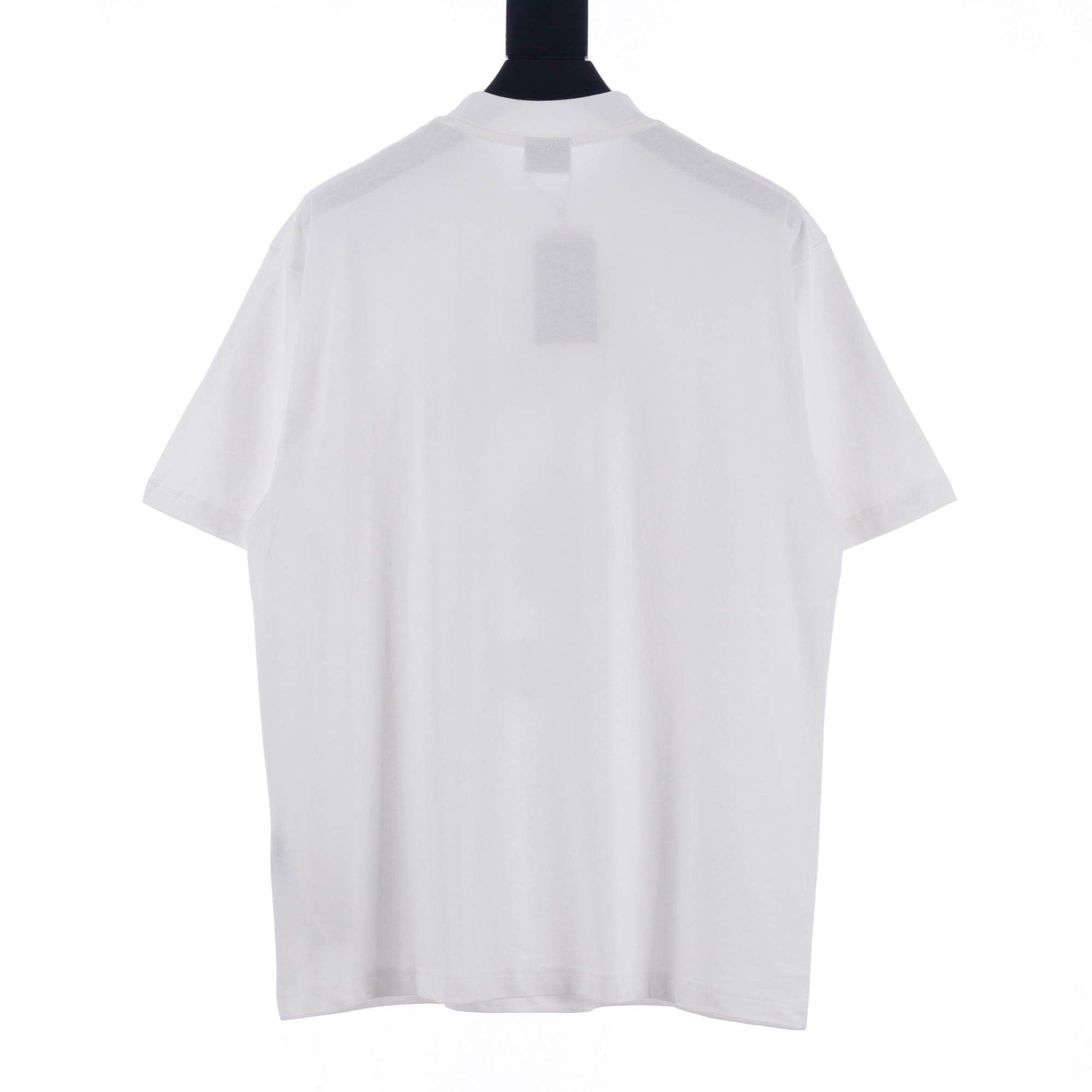 高仿Balenciaga*FW24系列787943裂紋印花T恤白色