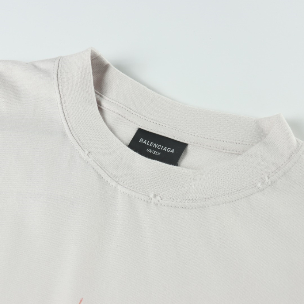 高仿Balenciaga*SS24系列787349日本銀座東京鐵塔T恤灰色