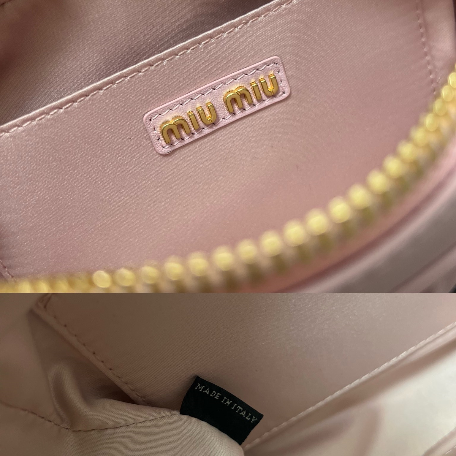 高仿miumiu繆繆TooPretty系列5BB123保齡球手袋粉色