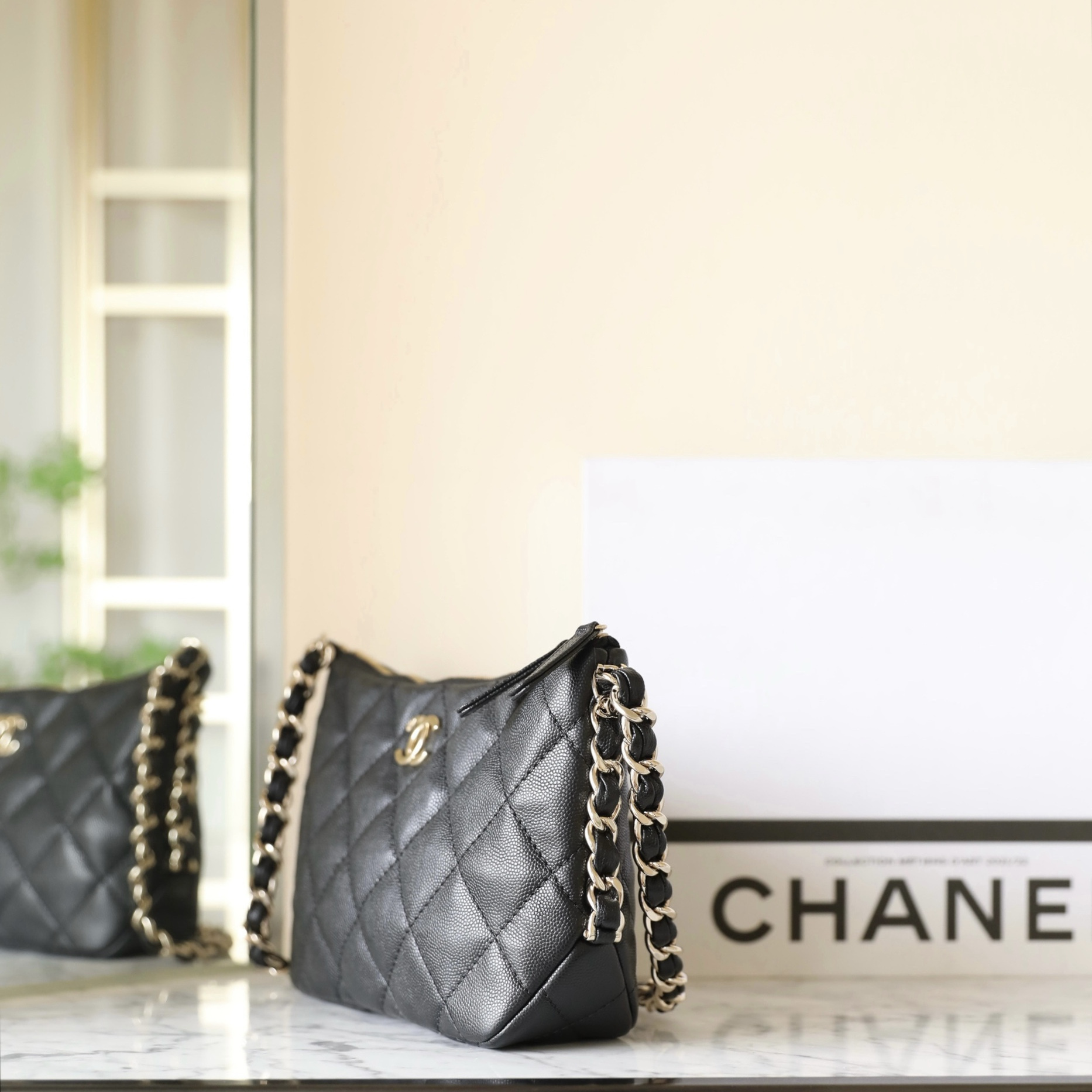 高仿Chanel24P*AS4320球紋牛皮單肩包免檢版