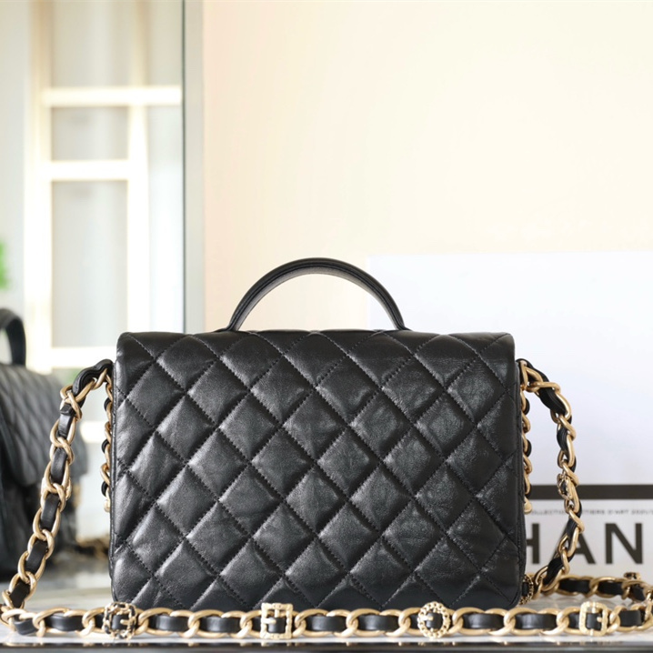 高仿Chanel24A*AS4993小羊皮手柄包免檢版