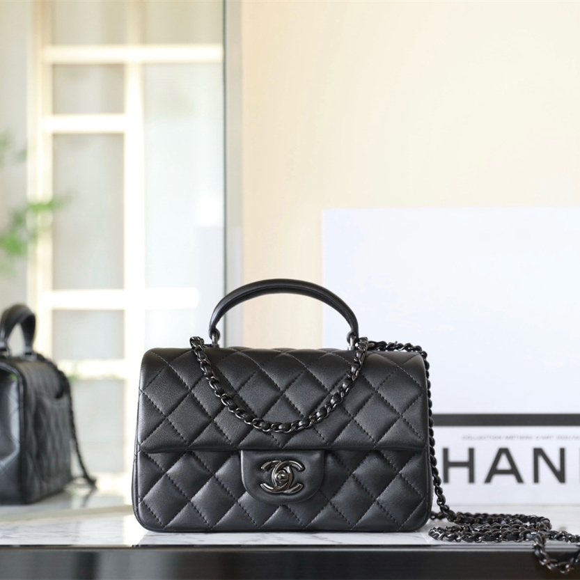 高仿Chanel24A*CF系列AS2431小羊皮手柄包免檢版