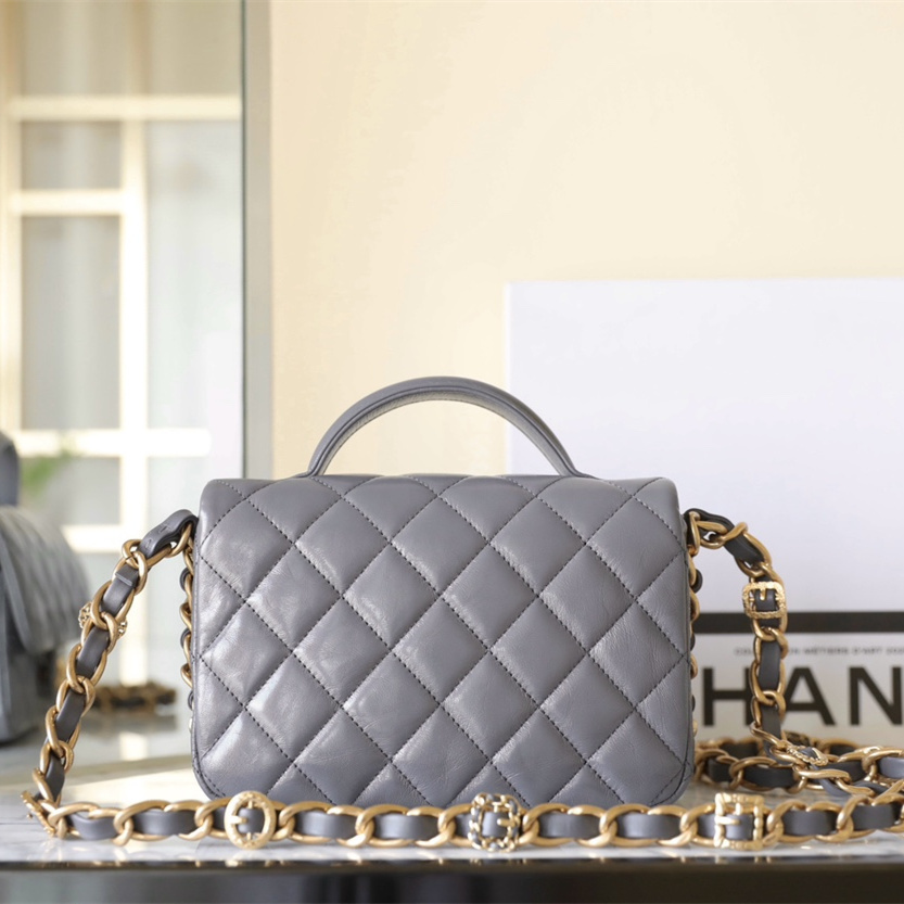 高仿Chanel24A*AS4992小羊皮手柄包免檢版