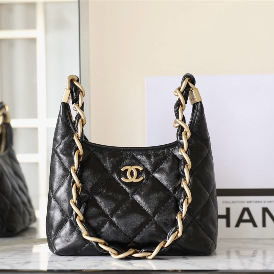高仿Chanel*24A系列AS4922小羊皮流浪包小號免檢版