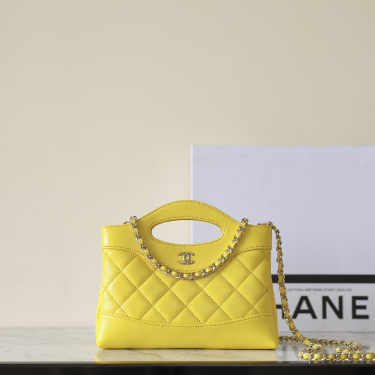 高仿Chanel*24S春夏系列AP3656單肩包黃色免檢版
