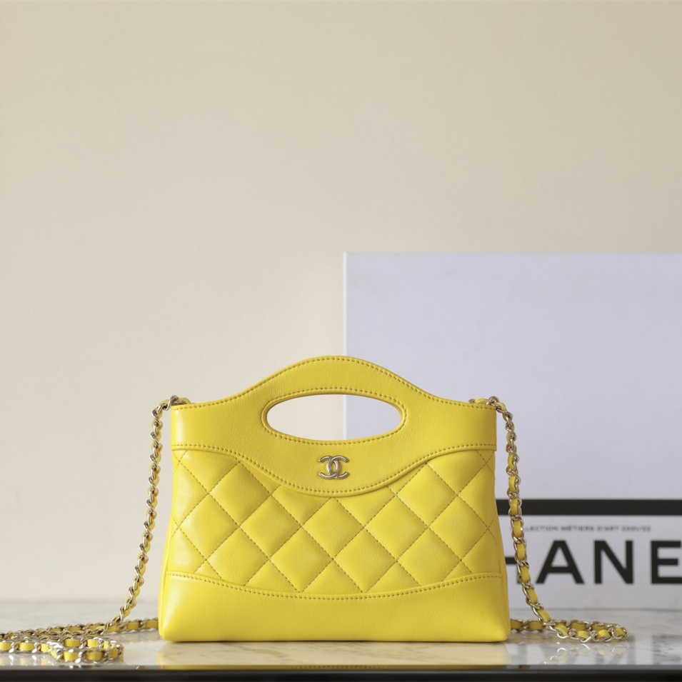 高仿Chanel*24S春夏系列AP3656單肩包黃色免檢版