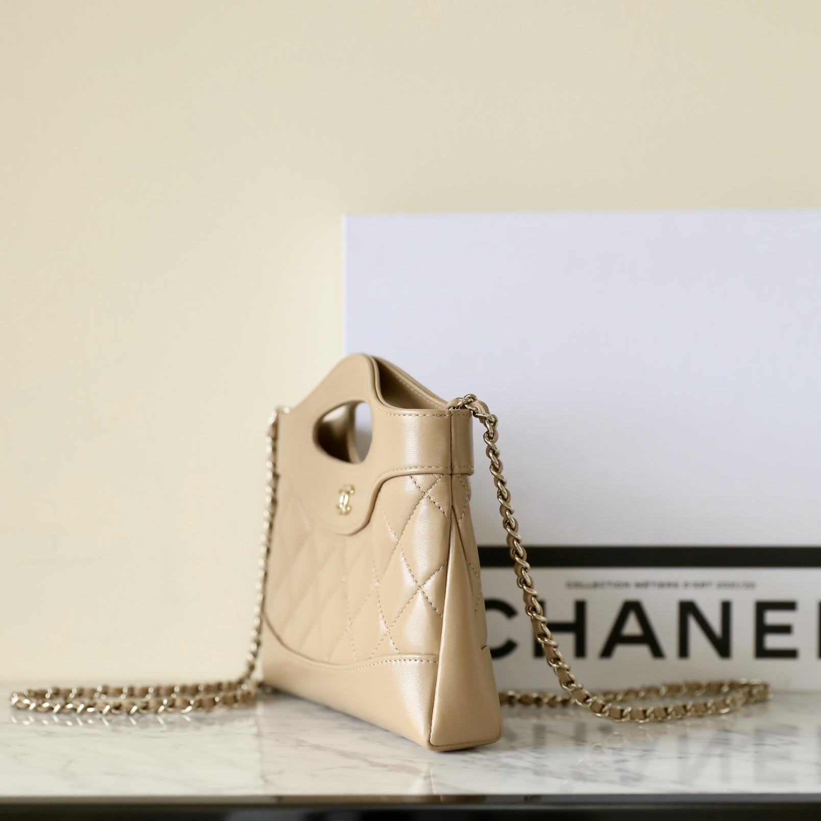 高仿Chanel*24S春夏系列AP3656單肩包棕色免檢版
