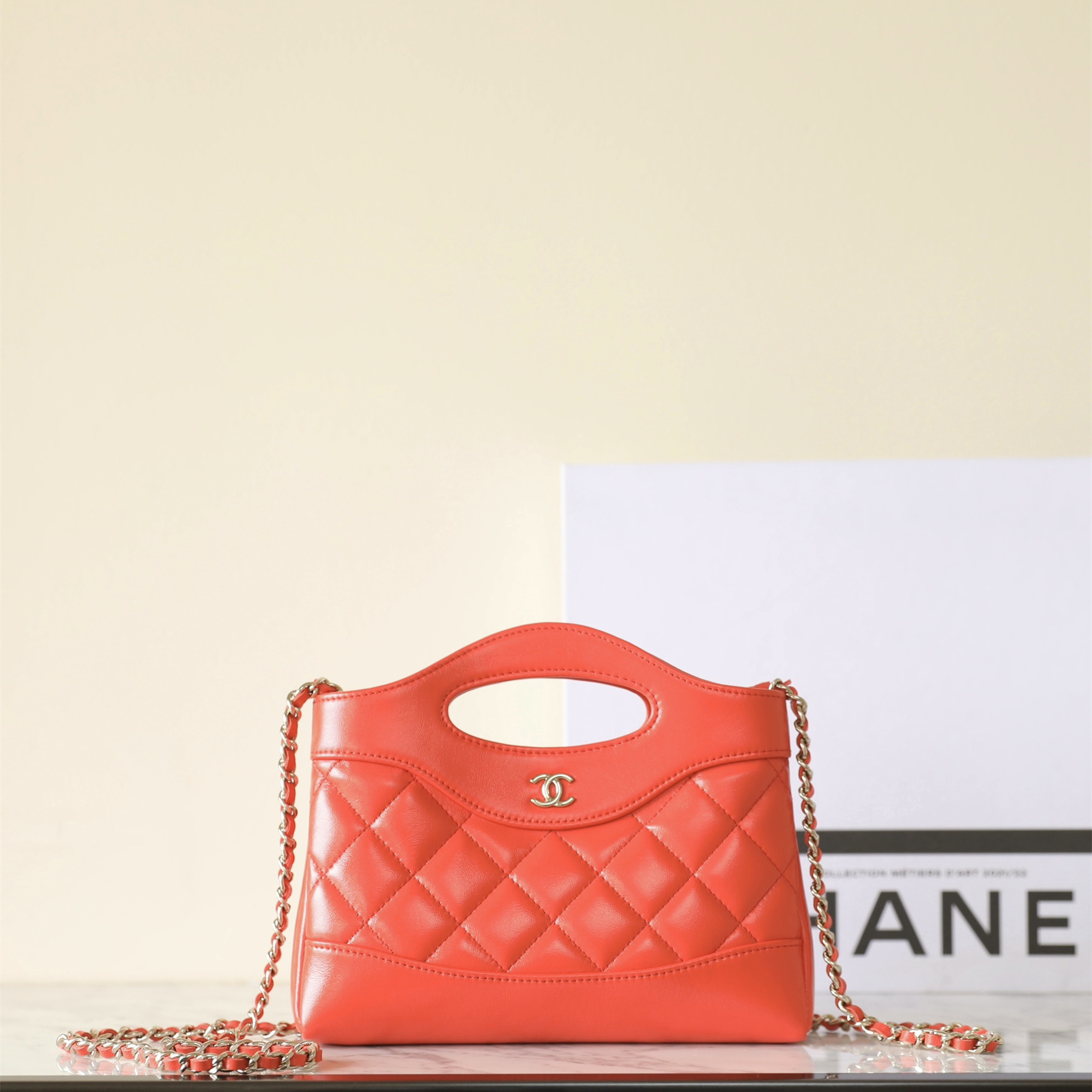 高仿Chanel*24S春夏系列AP3570單肩包紅色免檢版