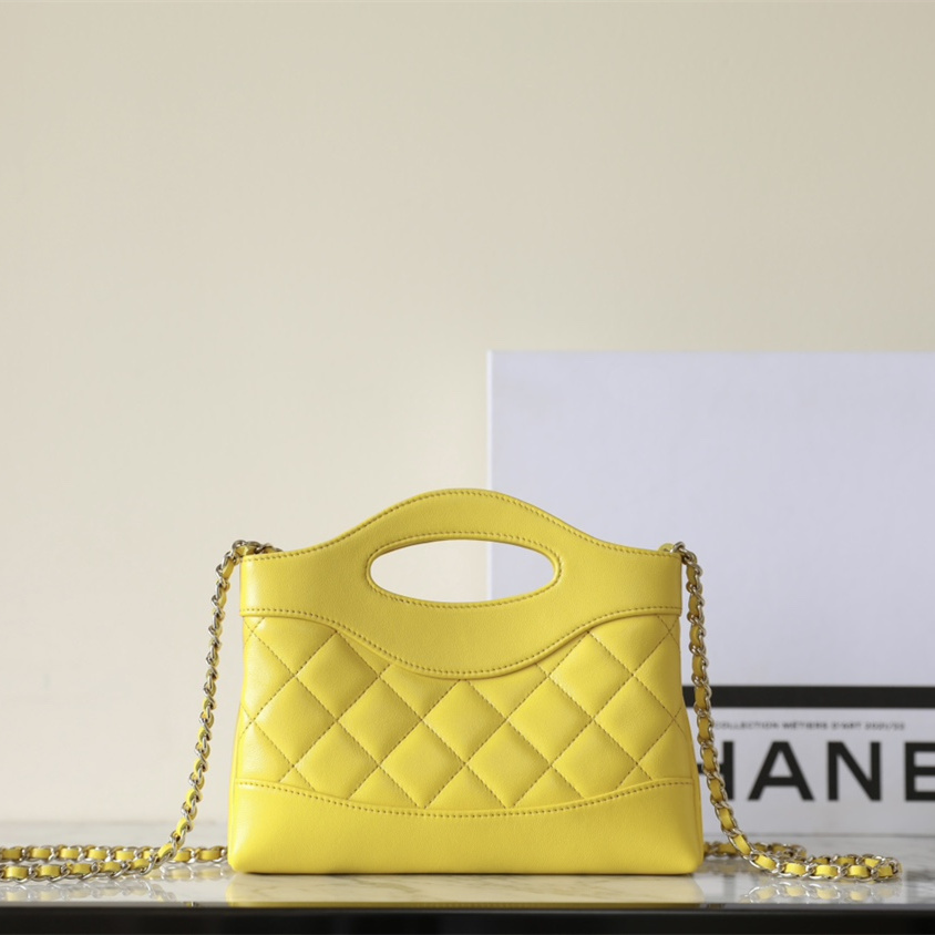 高仿Chanel*24S春夏系列AP3656單肩包黃色免檢版