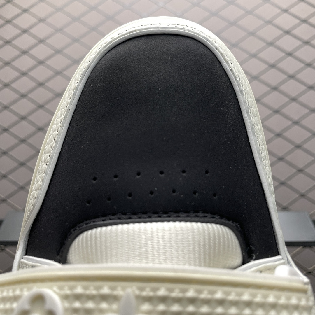 高仿LV*Trainer系列64PJLN38休閒鞋白黑拼色純原版本