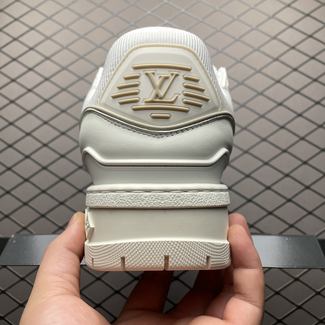 高仿LV*TrainerMaxi系列1A2422休閒鞋白藍色純原版本