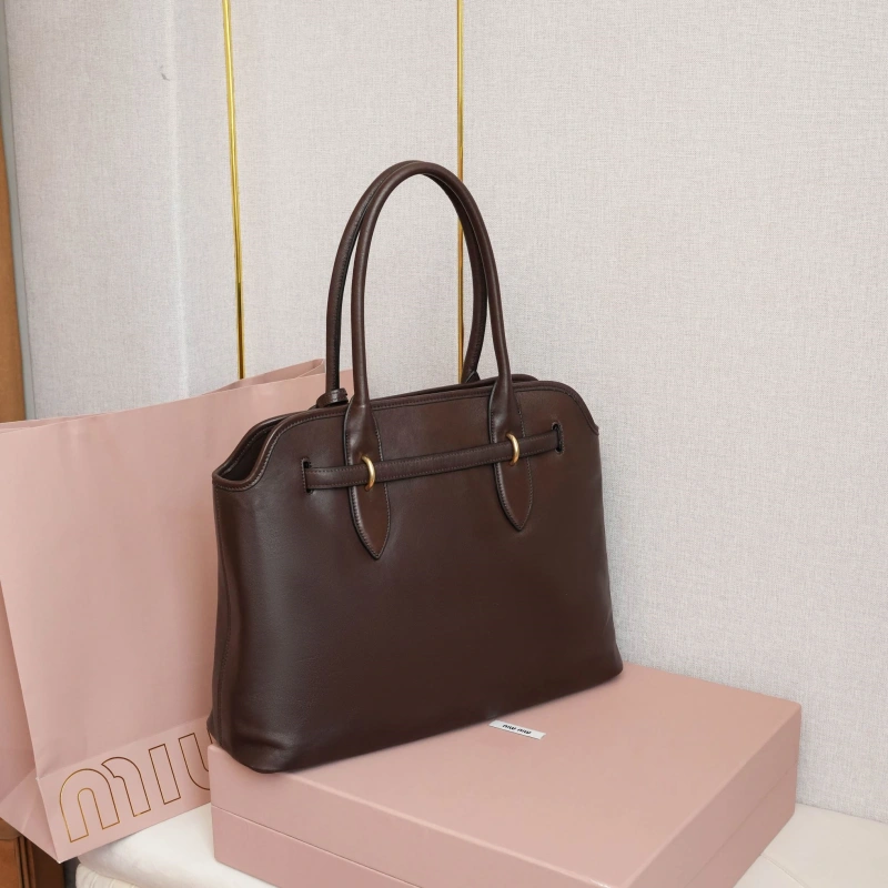 高仿miumiu*5BG291新款中古袋木色免檢版