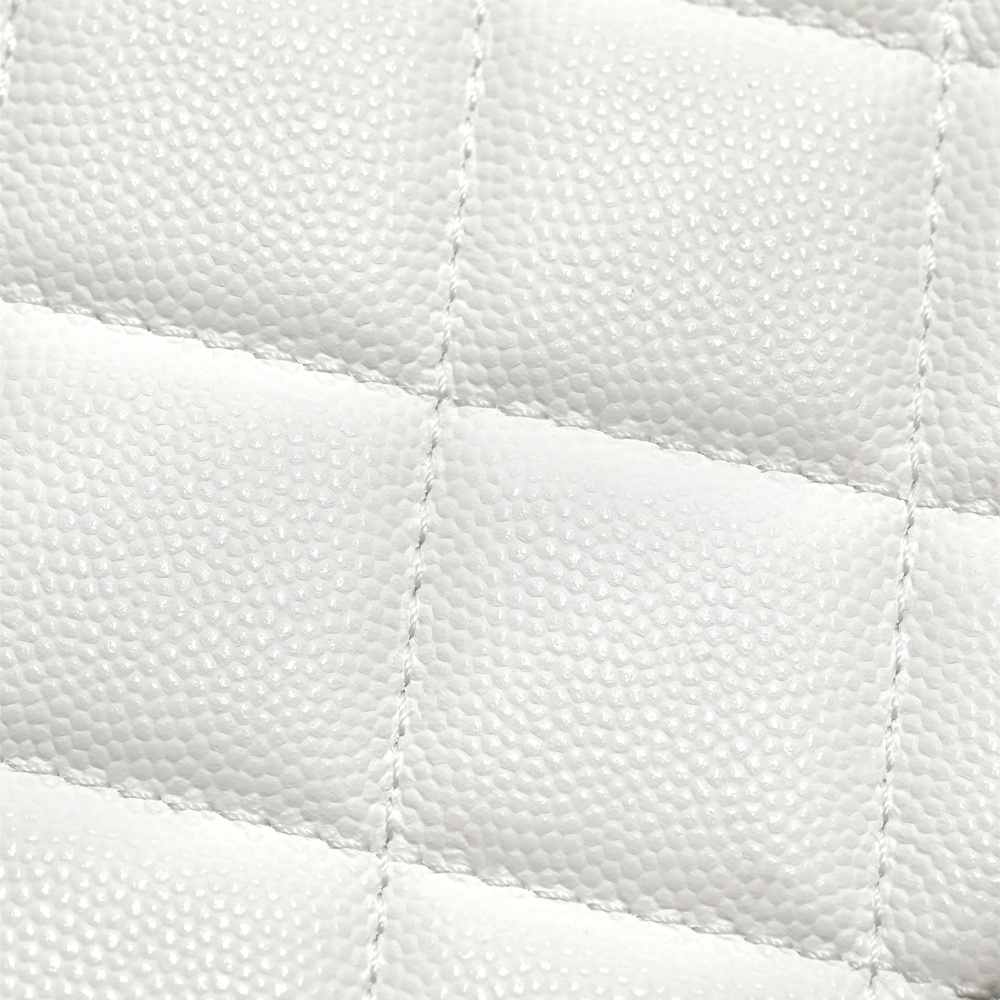 高仿Chanel*24S系列AS4472白色球紋牛皮單肩包免檢版