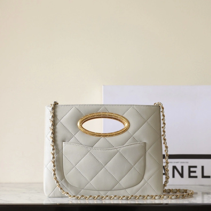 高仿Chanel*24B系列AS5036單肩手提包灰色免檢版