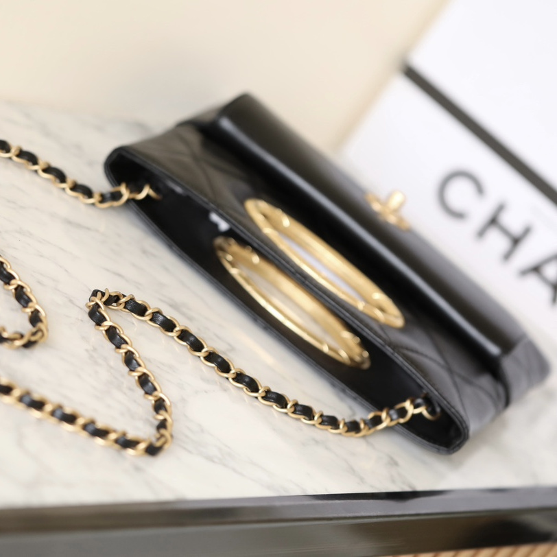高仿Chanel*24B系列AS5038單肩手提包黑色免檢版