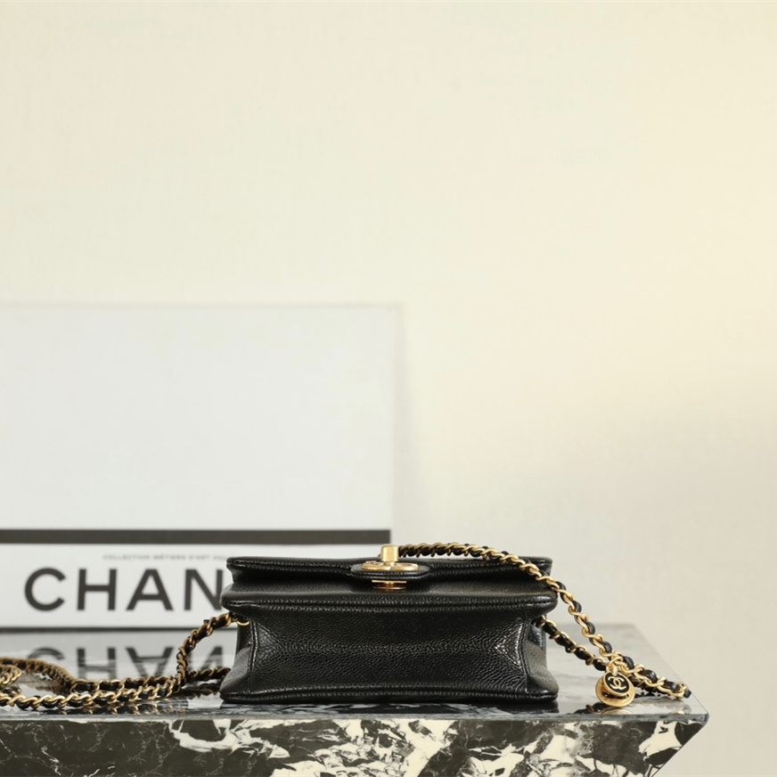 高仿Chanel*24K系列AS5218迷你牛皮單肩包